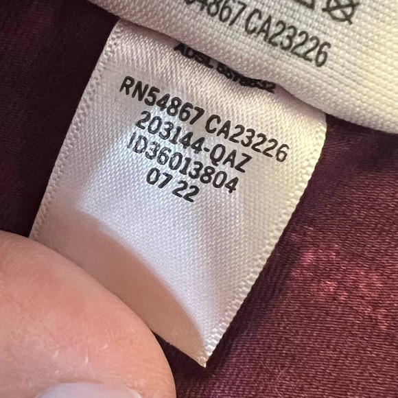 Victoria's Secret PINK Rich Maroon Red Foldover Flare Legging Size XXL - Picture 8 of 10